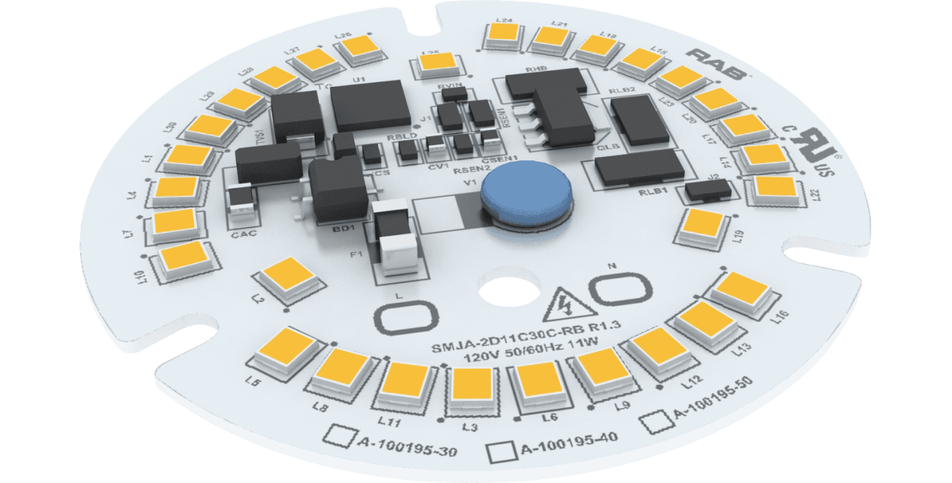 Acrich LED module with DOB technology