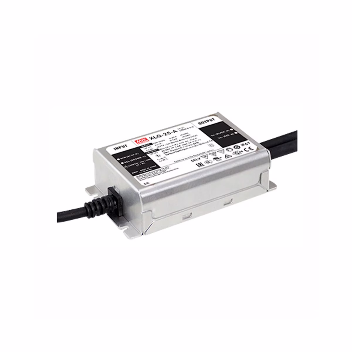 LED drivers Mean Well XLG-25 and XLG-50: How to figure out the setup?